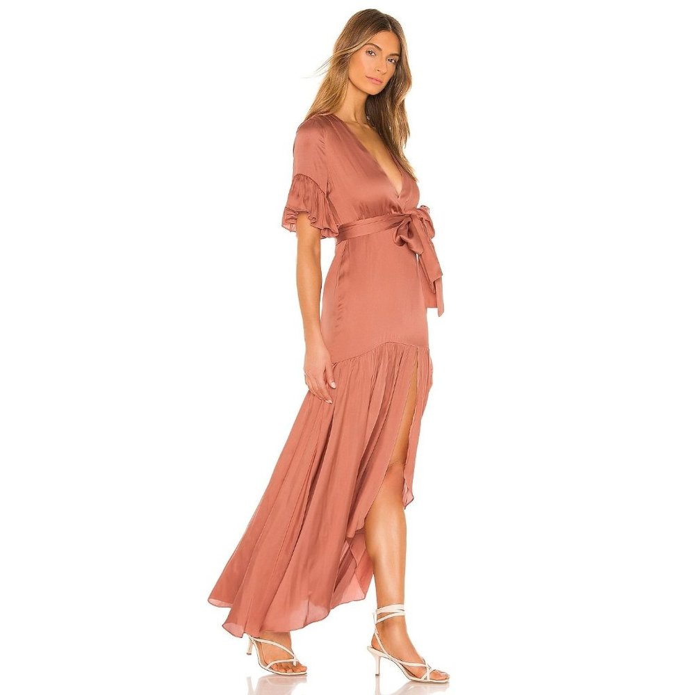 Privacy Please Jewel Maxi Dress in Desert Rose XSmall